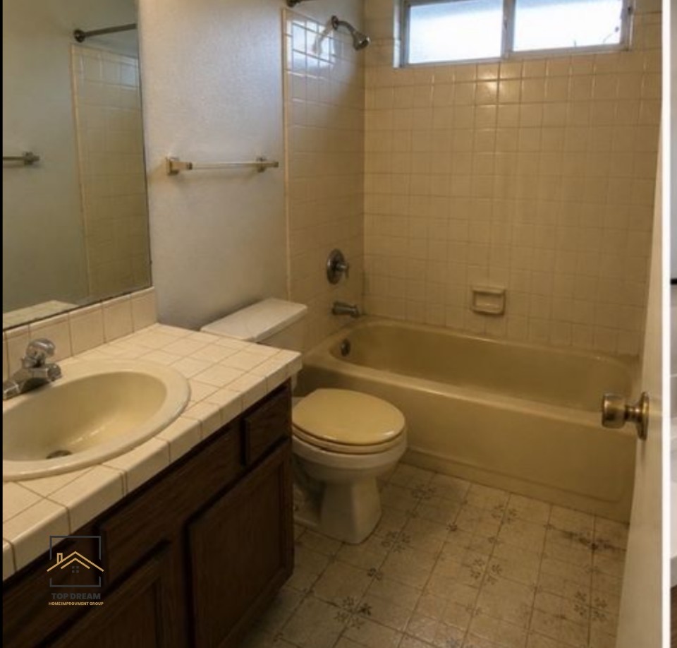Before Primary Bath Renovation