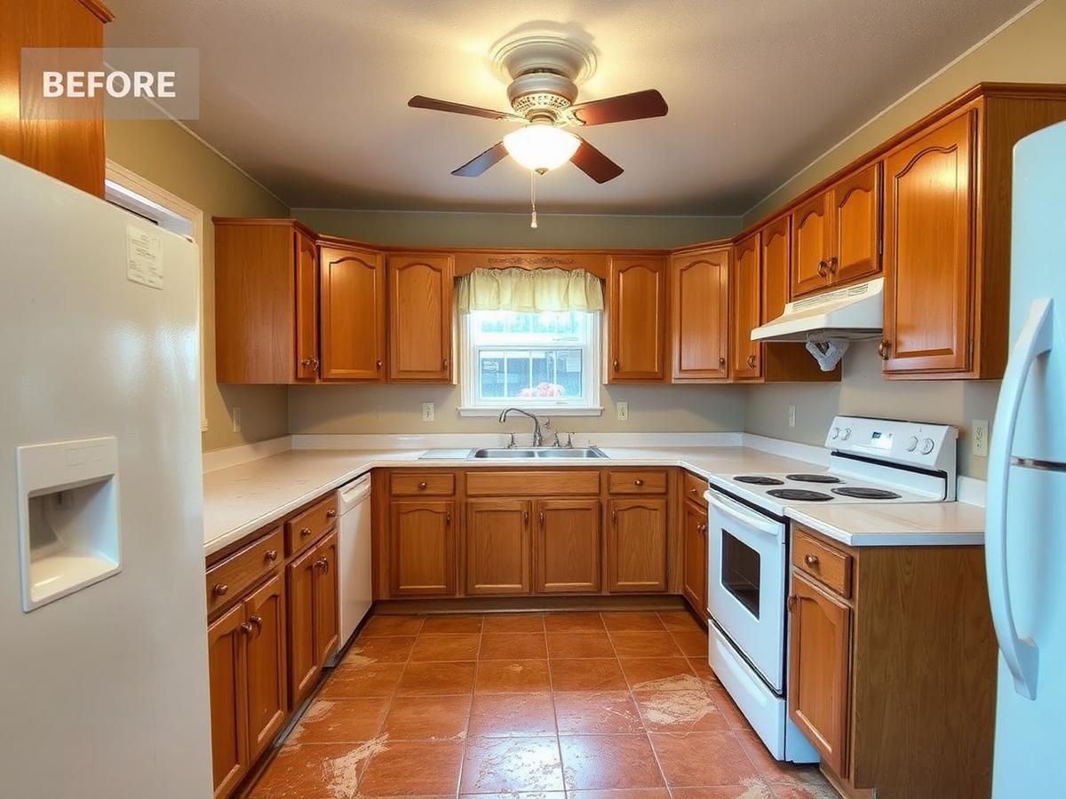 Before Full Kitchen Remodel
